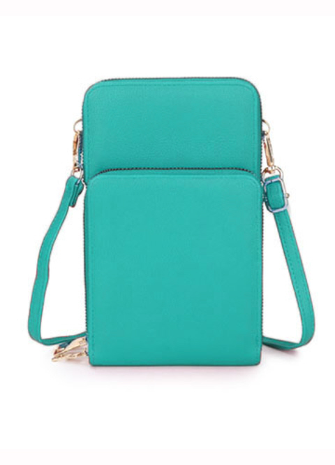 Small zip deals crossbody bag